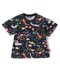kladskap / クレードスコープ Tシャツ | 深海魚総柄半袖Tシャツ