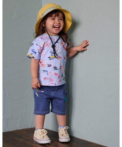 kladskap / クレードスコープ Tシャツ | 深海魚総柄半袖Tシャツ | 詳細11