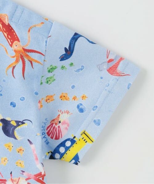 kladskap / クレードスコープ Tシャツ | 深海魚総柄半袖Tシャツ | 詳細4