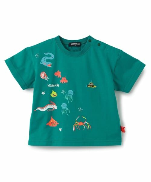 kladskap / クレードスコープ Tシャツ | 蓄光深海魚刺しゅう半袖Tシャツ | 詳細15