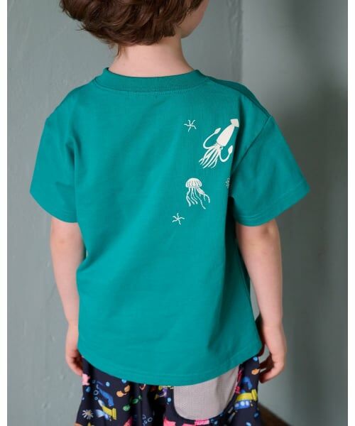 kladskap / クレードスコープ Tシャツ | 蓄光深海魚刺しゅう半袖Tシャツ | 詳細18