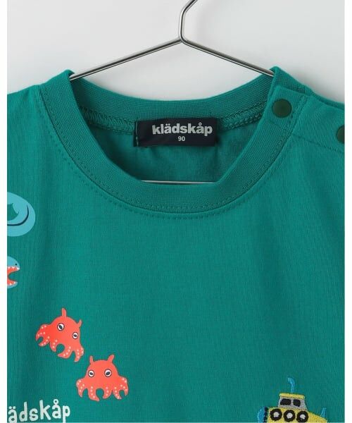 kladskap / クレードスコープ Tシャツ | 蓄光深海魚刺しゅう半袖Tシャツ | 詳細2