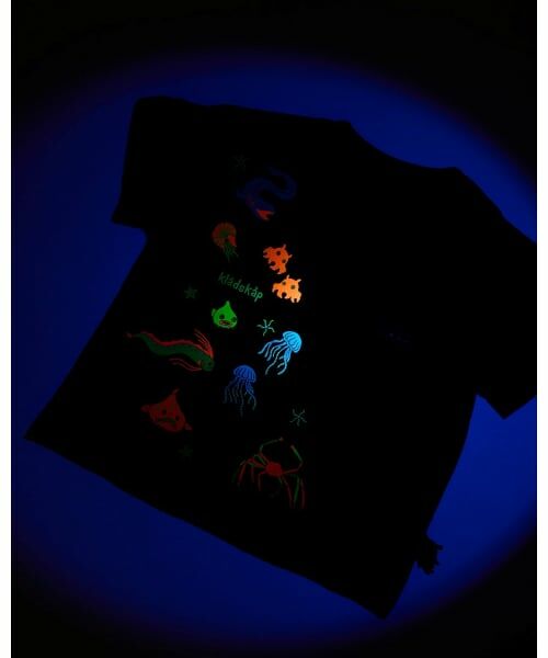 kladskap / クレードスコープ Tシャツ | 蓄光深海魚刺しゅう半袖Tシャツ | 詳細21