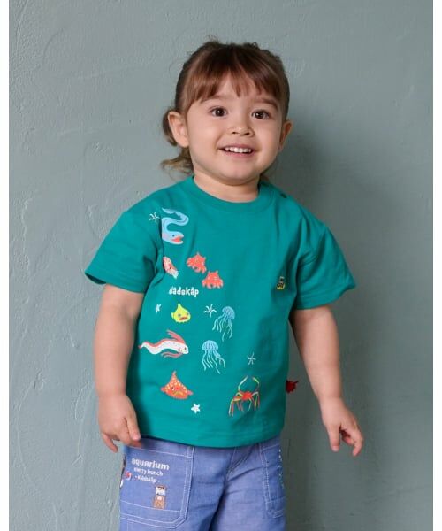 kladskap / クレードスコープ Tシャツ | 蓄光深海魚刺しゅう半袖Tシャツ | 詳細23