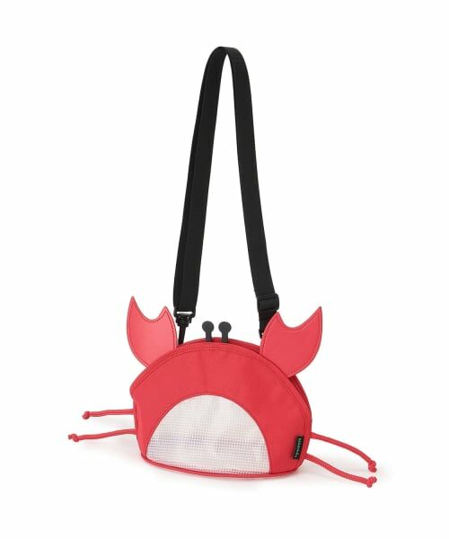kladskap / クレードスコープ ショルダーバッグ | カニ/メンダコポシェット（赤）