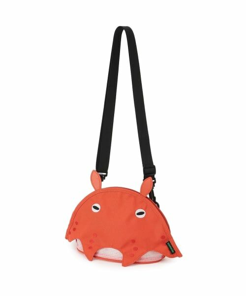 kladskap / クレードスコープ ショルダーバッグ | カニ/メンダコポシェット（オレンジ）