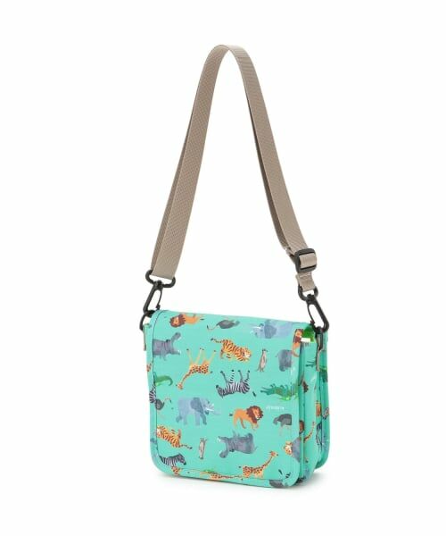 kladskap / クレードスコープ ショルダーバッグ | アニマル推し活ショルダーバッグ（グリーン）