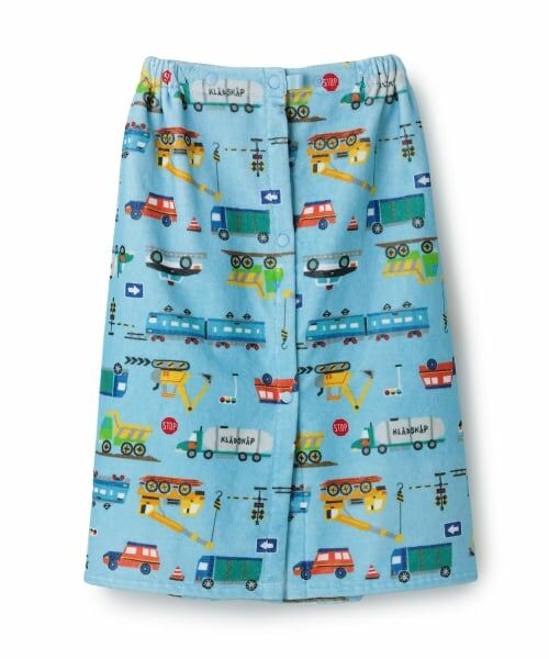 kladskap / クレードスコープ 水着・スイムグッズ | 総柄お着替えタオル（サックス）