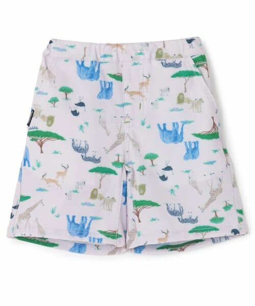 kladskap / クレードスコープ ショート・ハーフ・半端丈パンツ | 【人気商品再入荷】【直営店で取り扱い無し】サファリ柄5分丈パンツ（ベージュ）