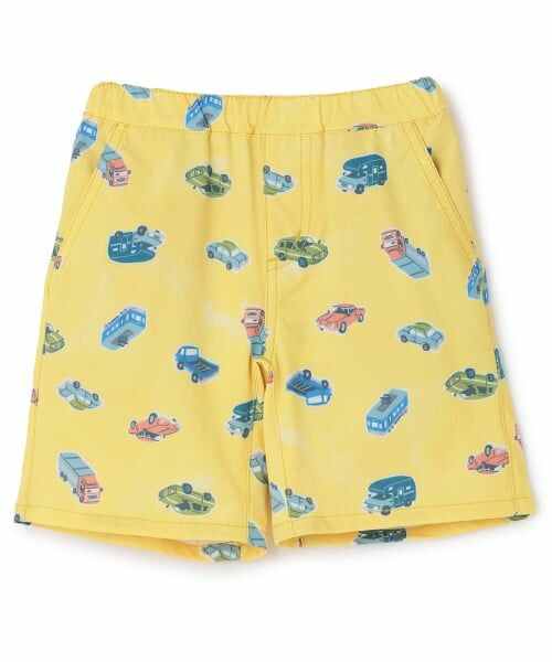 kladskap / クレードスコープ ショート・ハーフ・半端丈パンツ | 【人気商品再入荷】【直営店で取り扱い無し】総柄5分丈パンツ（黄）