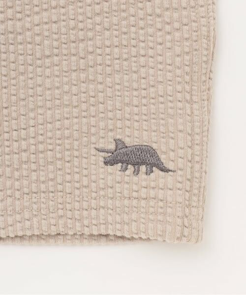 kladskap / クレードスコープ ショート・ハーフ・半端丈パンツ | 【人気商品再入荷】【直営店で取り扱い無し】ワンポイント刺しゅう6分丈パンツ | 詳細5