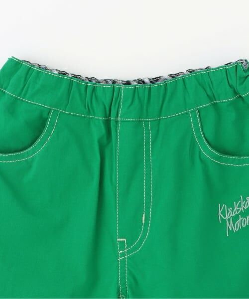 kladskap / クレードスコープ ショート・ハーフ・半端丈パンツ | 【人気商品再入荷】【直営店で取り扱い無し】刺しゅう5分丈シェフパンツ | 詳細2