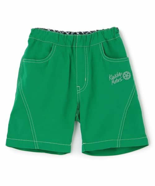 kladskap / クレードスコープ ショート・ハーフ・半端丈パンツ | 【人気商品再入荷】【直営店で取り扱い無し】刺しゅう5分丈シェフパンツ（グリーン）