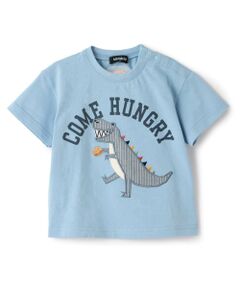 kladskap / クレードスコープ Tシャツ | ☆彡恐竜アップリケ半袖Tシャツ