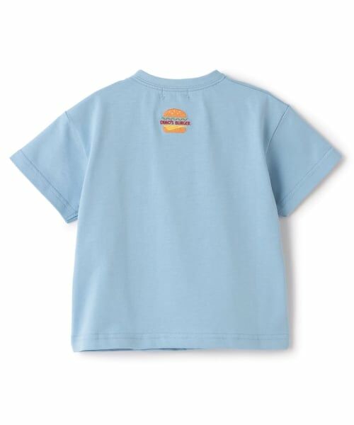 kladskap / クレードスコープ Tシャツ | ☆彡恐竜アップリケ半袖Tシャツ | 詳細1