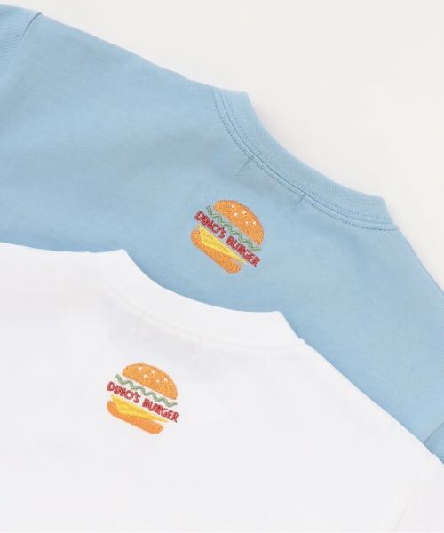 kladskap / クレードスコープ Tシャツ | ☆彡恐竜アップリケ半袖Tシャツ | 詳細6