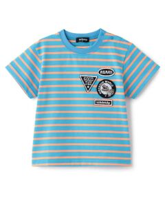 kladskap / クレードスコープ Tシャツ | 【人気商品再入荷】【直営店で取り扱い無し】ワッペンボーダー半袖Tシャツ