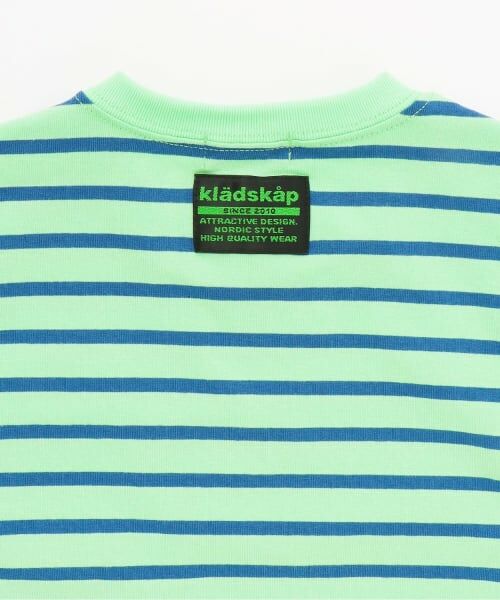 kladskap / クレードスコープ Tシャツ | 【人気商品再入荷】【直営店で取り扱い無し】ワッペンボーダー半袖Tシャツ | 詳細5