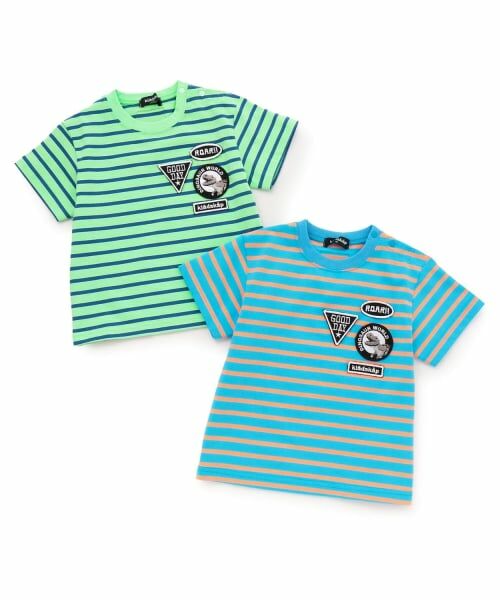 kladskap / クレードスコープ Tシャツ | 【人気商品再入荷】【直営店で取り扱い無し】ワッペンボーダー半袖Tシャツ | 詳細7