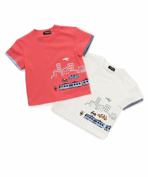 kladskap / クレードスコープ Tシャツ | 【人気商品再入荷】【直営店で取り扱い無し】乗り物と街半袖Tシャツ | 詳細8