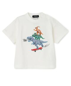 kladskap / クレードスコープ Tシャツ | 【人気商品再入荷】【直営店で取り扱い無し】スケボーザウルス半袖Tシャツ