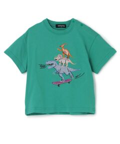 kladskap / クレードスコープ Tシャツ | 【人気商品再入荷】【直営店で取り扱い無し】スケボーザウルス半袖Tシャツ