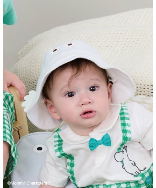 kladskap / クレードスコープ ベビー・キッズグッズ | 【MOOMIN】ニョロニョロハット（オフ ホワイト）