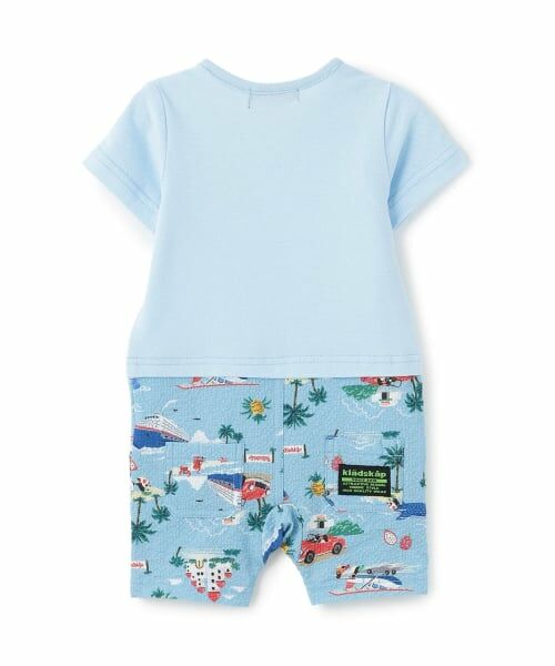 kladskap / クレードスコープ ロンパース | 乗り物柄半袖カバーオール | 詳細1