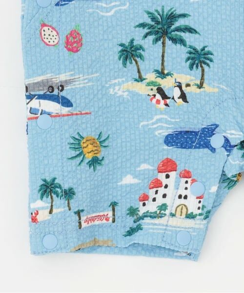 kladskap / クレードスコープ ロンパース | 乗り物柄半袖カバーオール | 詳細6