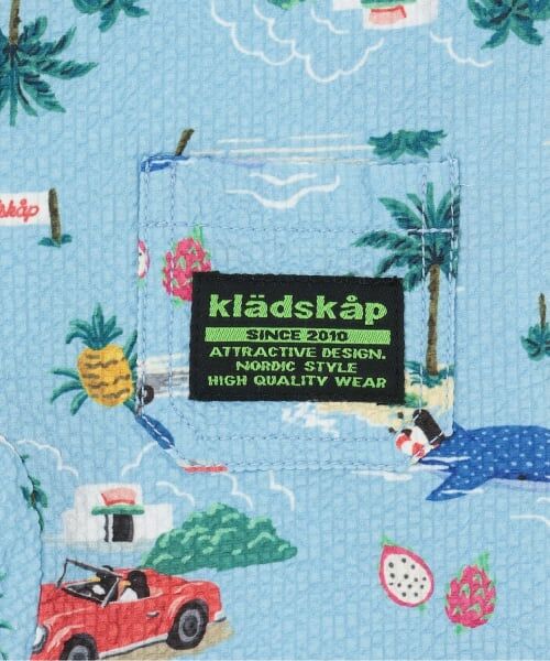 kladskap / クレードスコープ ロンパース | 乗り物柄半袖カバーオール | 詳細7