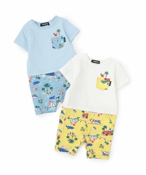 kladskap / クレードスコープ ロンパース | 乗り物柄半袖カバーオール | 詳細9