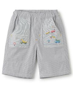 kladskap / クレードスコープ ショート・ハーフ・半端丈パンツ | 乗り物刺しゅう5分丈パンツ