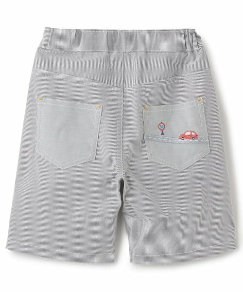 kladskap / クレードスコープ ショート・ハーフ・半端丈パンツ | 乗り物刺しゅう5分丈パンツ | 詳細1