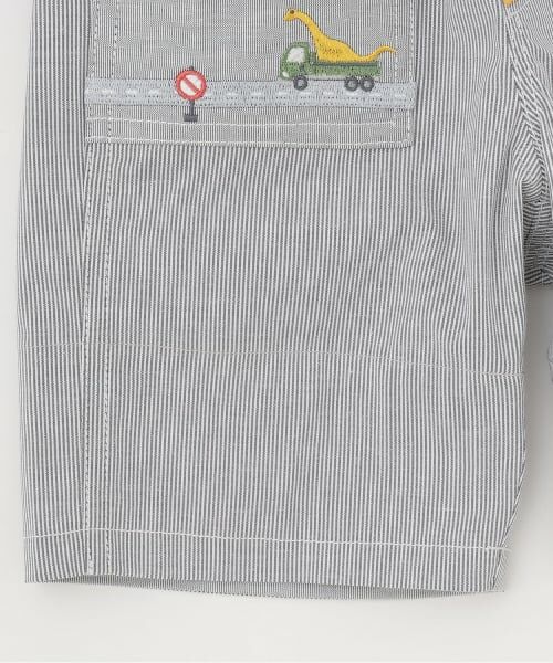 kladskap / クレードスコープ ショート・ハーフ・半端丈パンツ | 乗り物刺しゅう5分丈パンツ | 詳細6