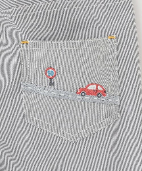 kladskap / クレードスコープ ショート・ハーフ・半端丈パンツ | 乗り物刺しゅう5分丈パンツ | 詳細8