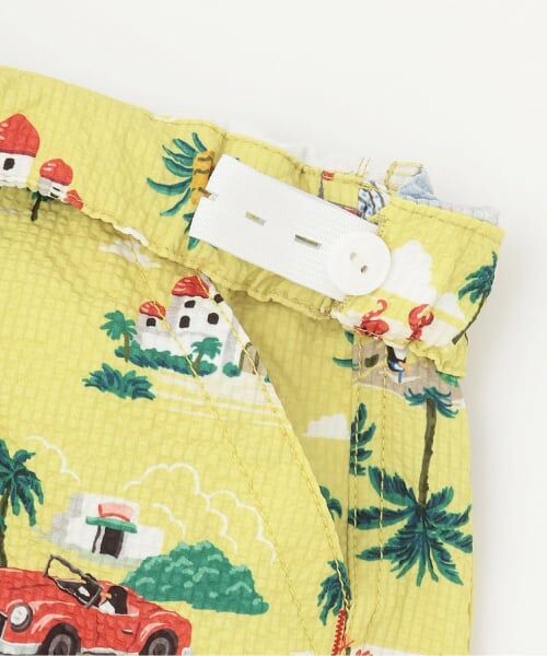 kladskap / クレードスコープ ショート・ハーフ・半端丈パンツ | 乗り物総柄5分丈シェフパンツ | 詳細3