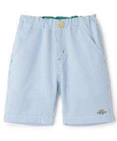 kladskap / クレードスコープ ショート・ハーフ・半端丈パンツ | 恐竜ワンポイント刺しゅう6分丈パンツ