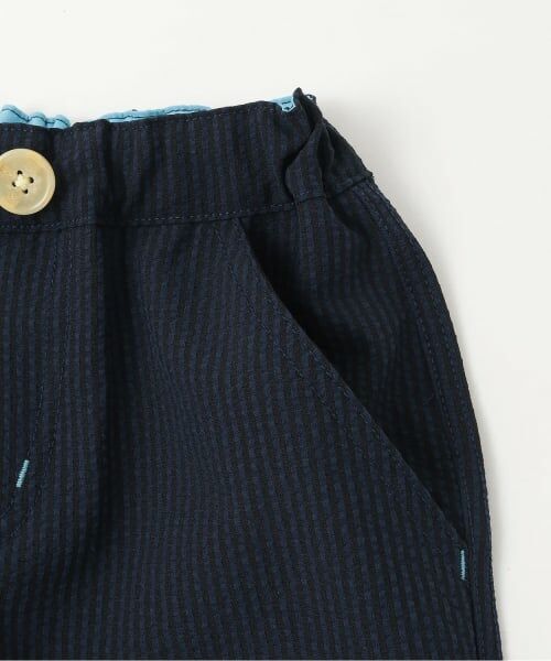 kladskap / クレードスコープ ショート・ハーフ・半端丈パンツ | 恐竜ワンポイント刺しゅう6分丈パンツ | 詳細4