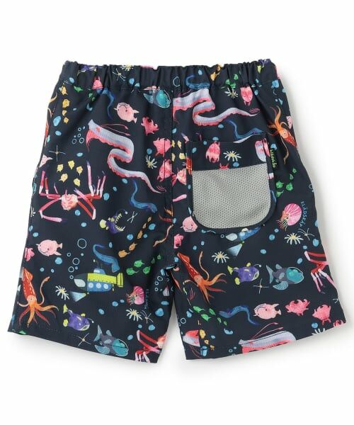 kladskap / クレードスコープ ショート・ハーフ・半端丈パンツ | 【水陸両用】総柄5分丈パンツ | 詳細1