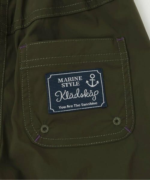 kladskap / クレードスコープ ショート・ハーフ・半端丈パンツ | ヨットワンポイント5分丈パンツ | 詳細7