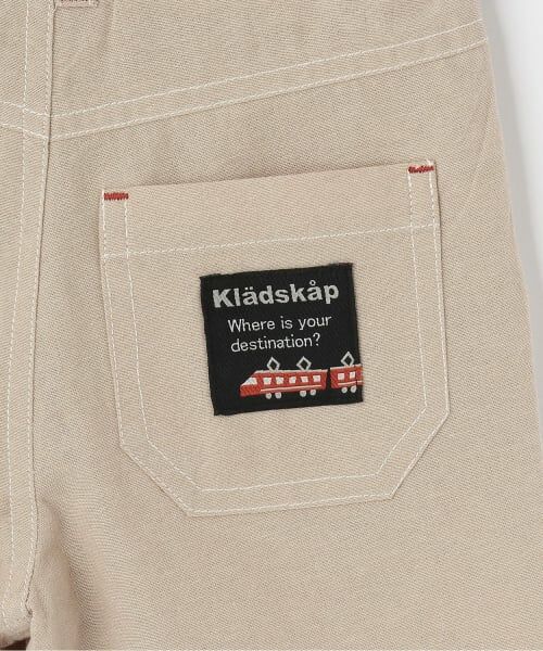 kladskap / クレードスコープ ショート・ハーフ・半端丈パンツ | 電車刺しゅう5分丈パンツ | 詳細8