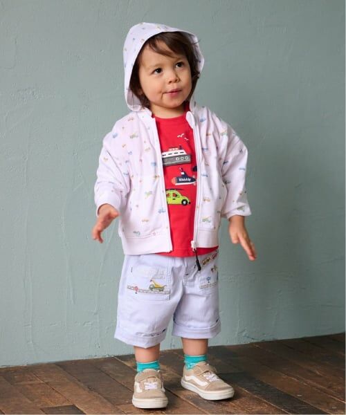 kladskap / クレードスコープ パーカー | 乗り物総柄長袖パーカ | 詳細9