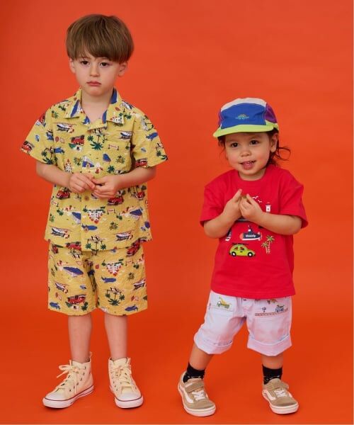 kladskap / クレードスコープ Tシャツ | 乗り物アップリケ半袖Tシャツ | 詳細14