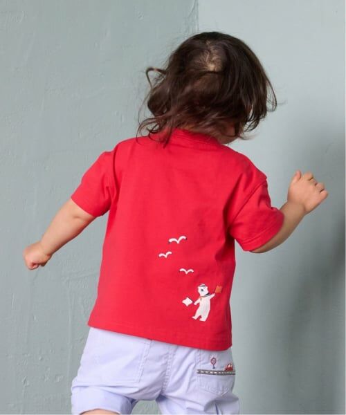 kladskap / クレードスコープ Tシャツ | 乗り物アップリケ半袖Tシャツ | 詳細16