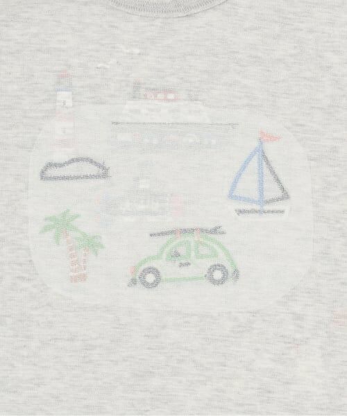 kladskap / クレードスコープ Tシャツ | 乗り物アップリケ半袖Tシャツ | 詳細6