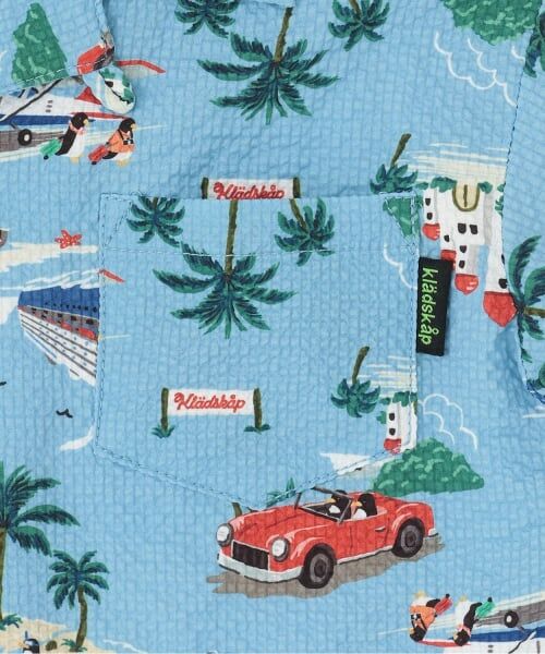 kladskap / クレードスコープ シャツ・ブラウス | 乗り物総柄半袖開衿シャツ | 詳細3