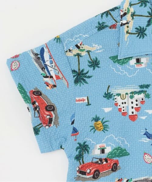 kladskap / クレードスコープ シャツ・ブラウス | 乗り物総柄半袖開衿シャツ | 詳細4