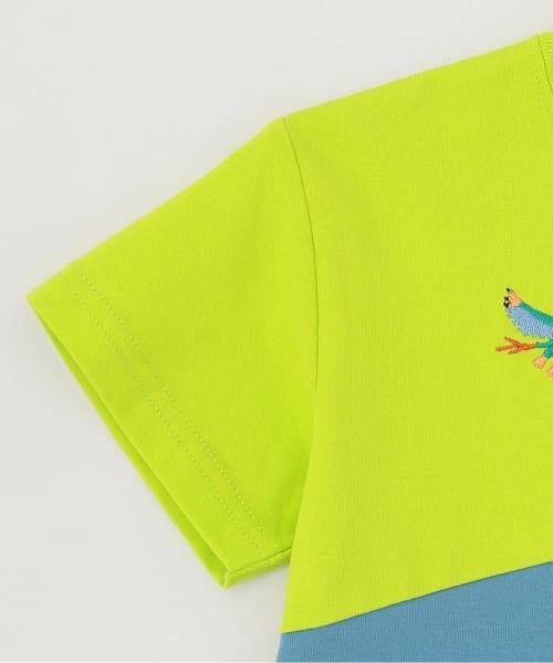 kladskap / クレードスコープ Tシャツ | 太古の生き物切替半袖Tシャツ | 詳細3