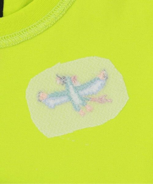 kladskap / クレードスコープ Tシャツ | 太古の生き物切替半袖Tシャツ | 詳細5