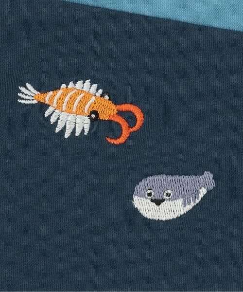 kladskap / クレードスコープ Tシャツ | 太古の生き物切替半袖Tシャツ | 詳細8